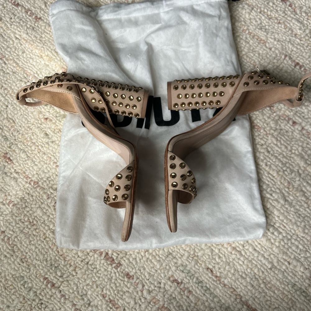 SCHUTZ studded sandals